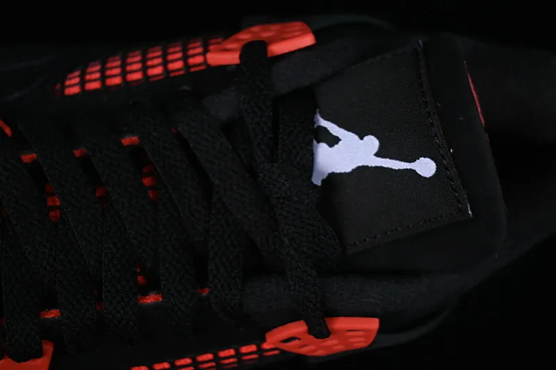 All categories Air Jordan Jordan series basketball shoes Air Jordan 4 GX foreign trade version Air Jordan 4 Retro "University Blue" AJ4 Joe 4 new black and red retro casual sports culture basketball shoes CT8527-016